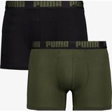 Puma Herenboxers 2-Pack Blauw - Comfortabele Katoenmix