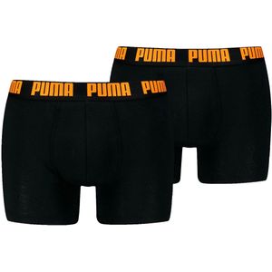 Puma - Men's Basic Boxer - Zwart - Katoen/Elastaan - 2 Stuks