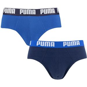 Puma - Heren Slip - Zwart/Donkerblauw - Katoen/Elastisch