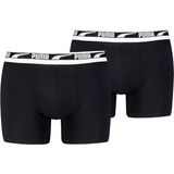 Puma - Boxershorts - Zwart - 2 Pack - Sportondergoed Heren