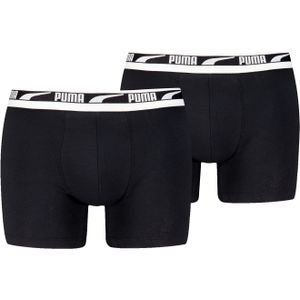 Puma - Boxershorts - Zwart - 2 Pack - Sportondergoed Heren
