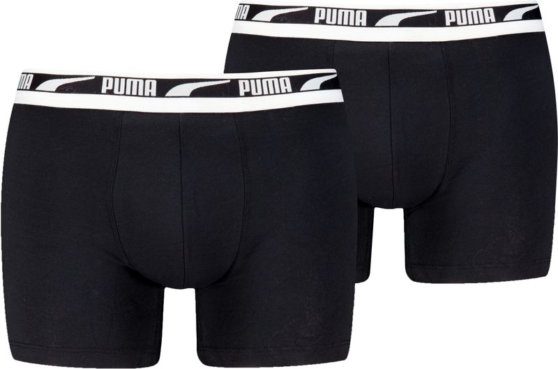 Puma - Boxershorts - Zwart - 2 Pack - Sportondergoed Heren