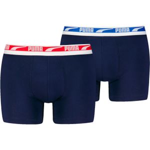 Puma - Men Everyday Multi Logo Boxer - Katoen - 2 Stuks