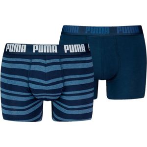 Puma - Boxershorts Everyday Heritage Stripe - 2-pack - Denim - Katoen