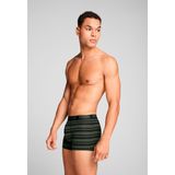 Woody Jongens Boxer groen-blauwe streep - maat 164/14J