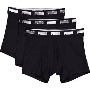 PUMA - Everyday Boxer Shorts - 3-Pack - Zwart - Katoen