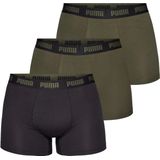 PUMA - Everyday Boxer Shorts - 3-Pack - Zwart - Katoen