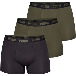 PUMA - Everyday Boxer Shorts - 3-Pack - Zwart - Katoen