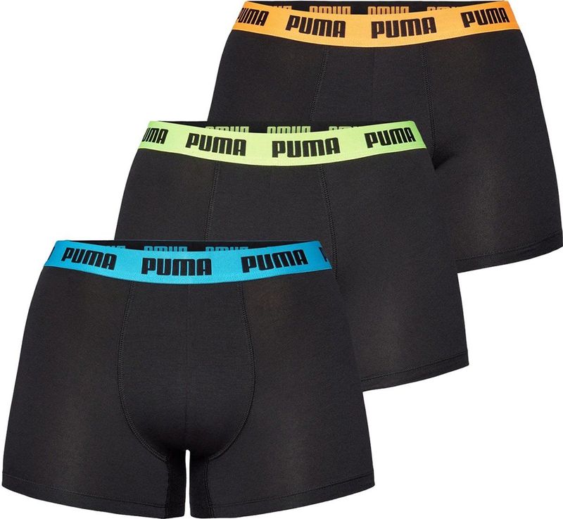 PUMA - Everyday - Boxershorts - 3-pack - Zwart - Katoen