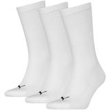 Puma - Sportsokken Cushioned New Generation - 3 paar Crew - Wit - 75% Katoen 15% Polyester 8% Polyamide 2% Elastaan
