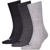 Puma - Sportsokken - Grey Melange - 3-pack - Katoen