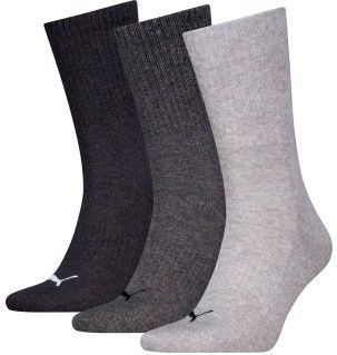 Puma - Sportsokken - Grey Melange - 3-pack - Katoen
