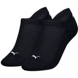 Dames - Sneakersokken - Katoen - Badstof Zool - Wit, Zwart en Grijs