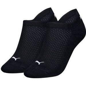 Dames - Sneakersokken - Katoen - Badstof Zool - Wit, Zwart en Grijs