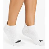 Puma 2 paar dames sneaker sokken - Badstof zool Grijs