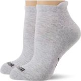 Dames - Sneakersokken - Katoen - Badstof Zool - Wit, Zwart en Grijs