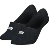 PUMA - Footies - Zwart - 2 Paar - Met Meshventilatie