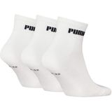 Puma Quartersokken Cushioned New Generation 3-pack Wit