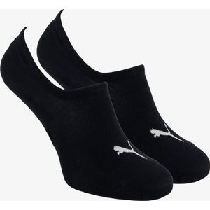 PUMA - Unisex Footie 2P High Cut - Kousevoetje Heren - Zwart