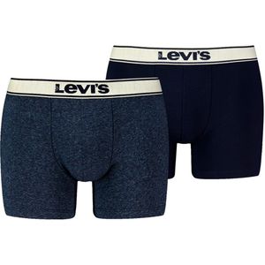 Levi´s® Boxershorts - 2-pack - Katoen - Blauw