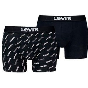Levi's - Boxer Briefs - 2 Pack - Zwart - Biologisch Katoen