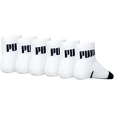 Enkelsokken - White/Navy - Katoenmix