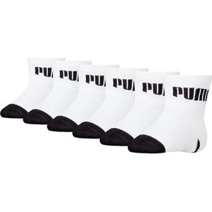 PUMA - BABY MINI CATS SOCK - Sokken - Wit/Navy - 6 Paar