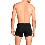 Puma - Boxershorts - 4-Pack - Zwart/Grijs - Katoen/Elastan