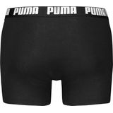 PUMA - Boxer Briefs - Boxershort - Zwart/Grijs - 4-Pack, 95% Katoen, 5% Elastaan