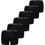 Puma - Everyday Basic - Boxershorts - Grey Melange / Black - 6-pack
