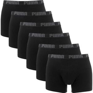 Puma - Everyday Basic - Boxershorts - Grey Melange / Black - 6-pack