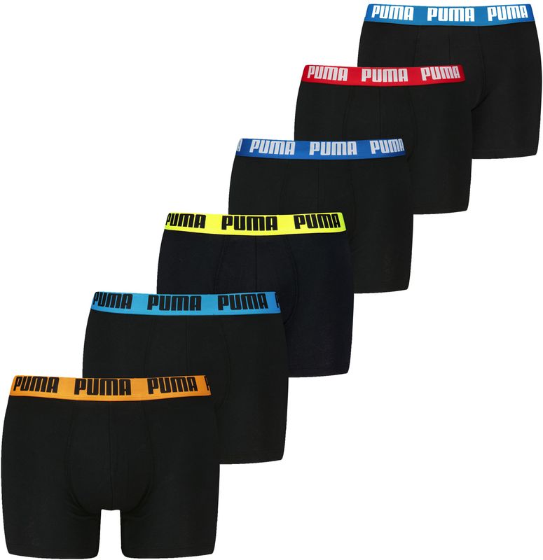 6-pack Heren Boxershorts - Combi - Multipack heren onderbroeken katoen - Mannen Ondergoed  - Zwart