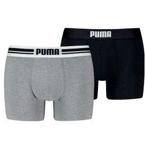 Puma - Boxershorts - 2-pack - Black - 95% Katoen, 5% Elastaan
