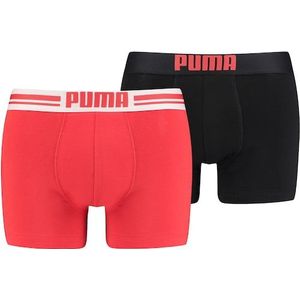 PUMA Boxer, (Packung, 2er-Pack), mit Logo-Bund