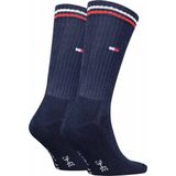 Tommy Hilfiger - Crew Socks - Unisex - 2-paar - Katoen - Zwart
