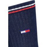 Tommy Hilfiger - Crew Socks - Unisex - 2-paar - Katoen - Zwart