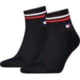 Tommy Hilfiger - Enkelsokken - 2-pack - Zwart - Katoen