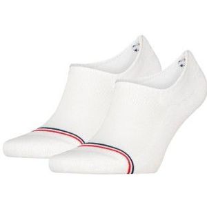 Tommy Hilfiger - Iconic Sneakersokken - Wit - Gerecycled Materiaal