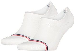 Tommy Hilfiger - Iconic Sneakersokken - Wit - Gerecycled Materiaal