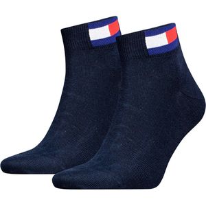Tommy Hilfiger - Huissokken - Klassiek Vlagontwerp - Katoen - 2-Paar