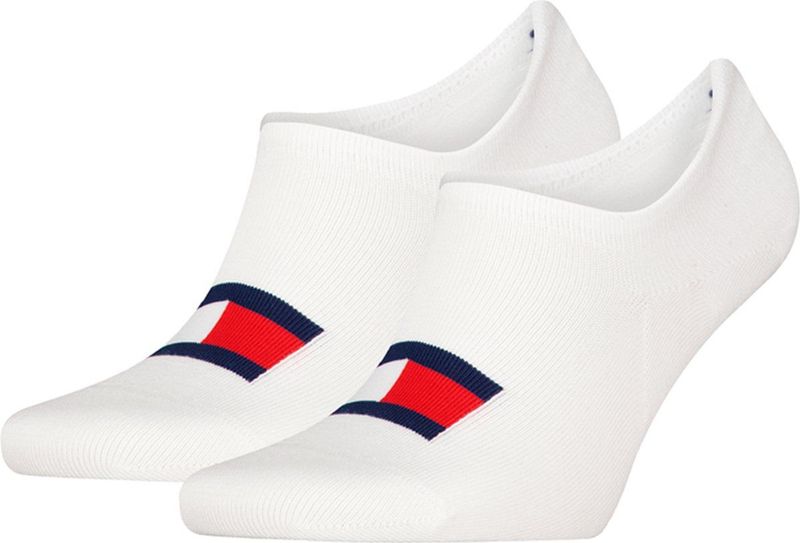 Tommy Hilfiger - 2-pack - Footies - Wit - Katoen - Elastisch