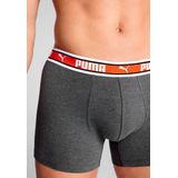 Puma - Boxershorts - Black/Red - 2-pack