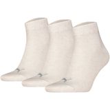 Puma - Quarter Sokken - 3-Paar - Zwart - Grijs - Wit - Blauw - Katoen