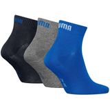 Puma - Vrijetijdssokken - Korte - Zwart - Katoen - Ademend en Slijtvast