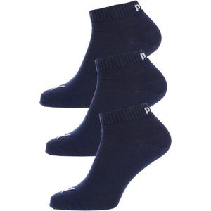 Puma - Quarter Sokken - Zwart - Katoen - Verkocht per 3 Paar