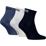 Puma - Kwartsokken - Unisex - 3 Paar - Sneakers