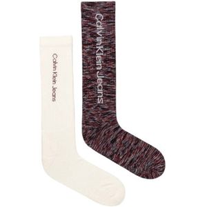 Calvin Klein Jeans - Heren Sokken - Bruin - Katoen-Polyamide-Lycra