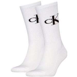 Calvin Klein - Herensokken - Zwart - Katoen/Polyamide/Elastaan - 2-Paar