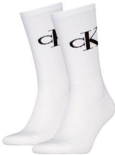 Calvin Klein - Herensokken - Zwart - Katoen/Polyamide/Elastaan - 2-Paar