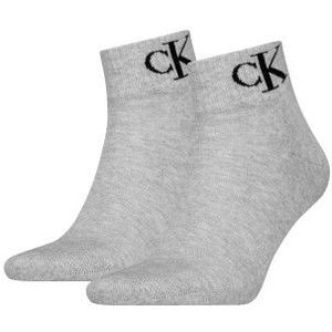 Calvin Klein Jeans - Set van 2 Paar - Huissokken - Katoenmix - Elastische Ribboordjes